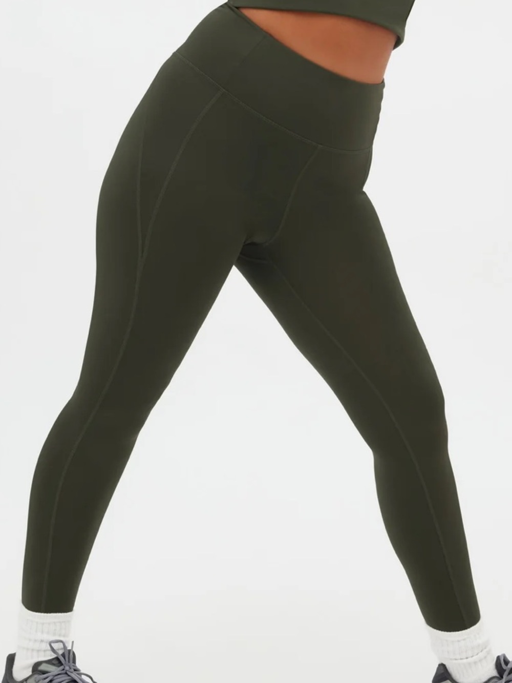 Girlfriend Collective Terrace Compressive high rise legging.